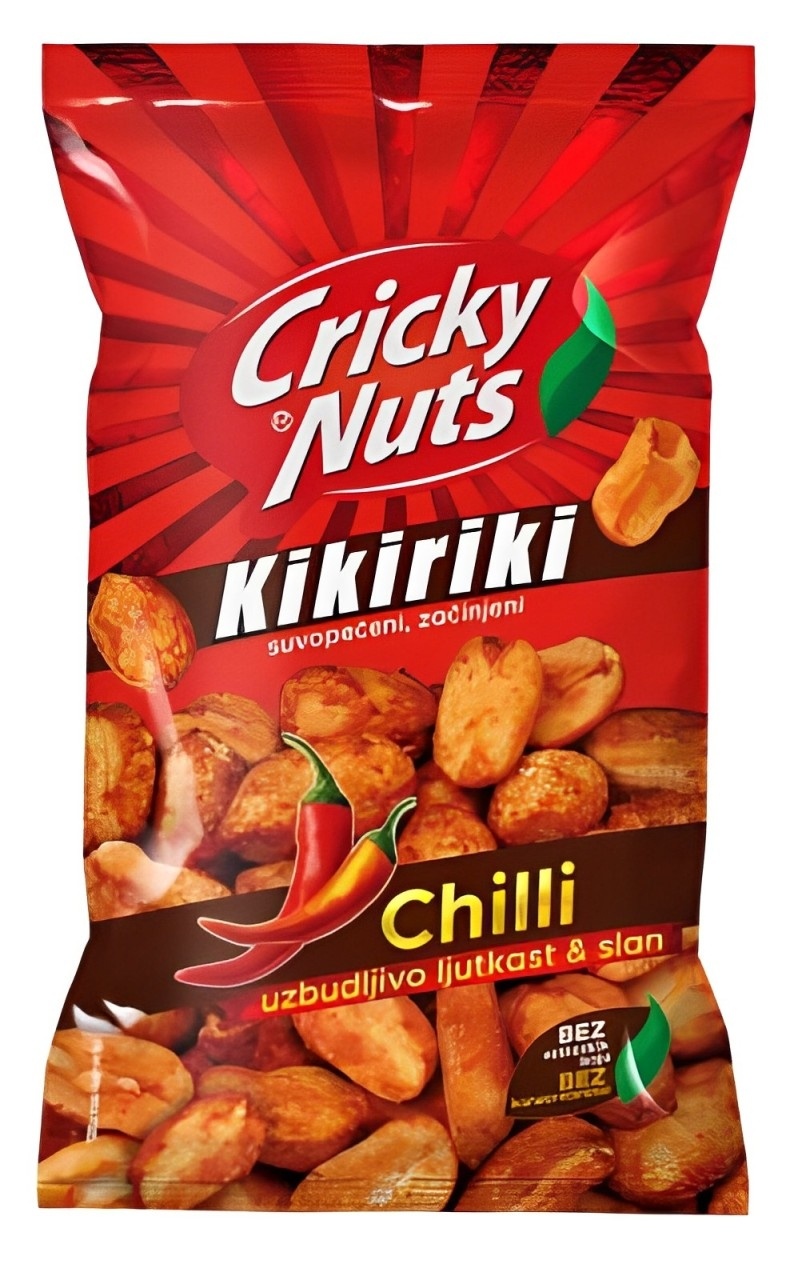 Kikiriki CRICKY chili 150g