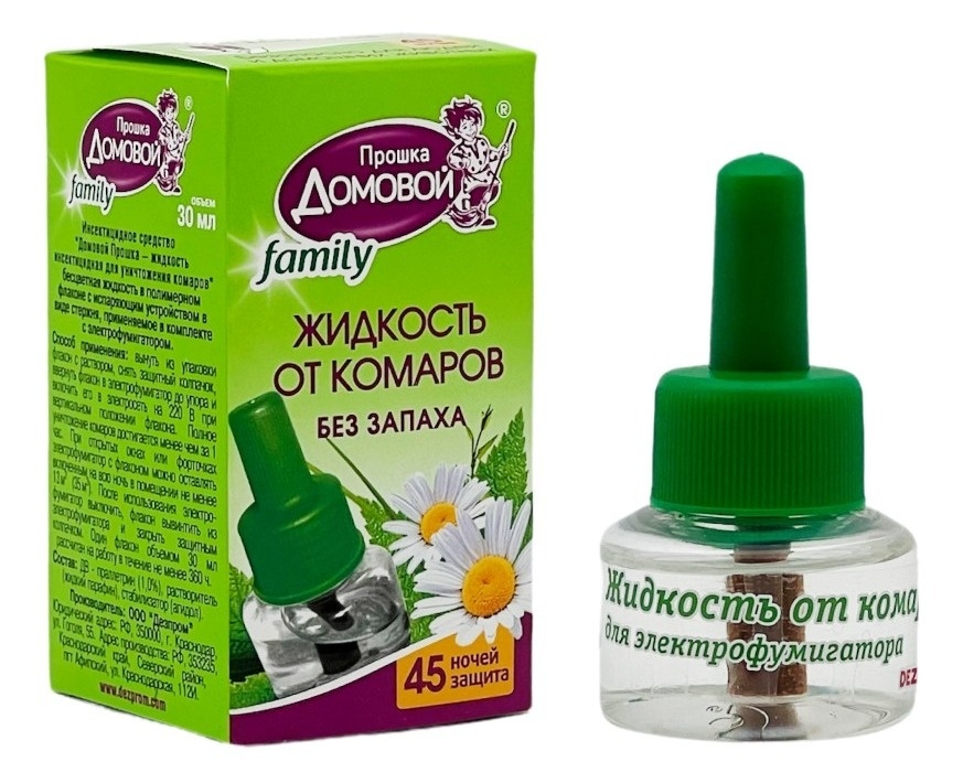 PROŠKA DOMOVOI Bio family tečnost protiv insekata 45 noći