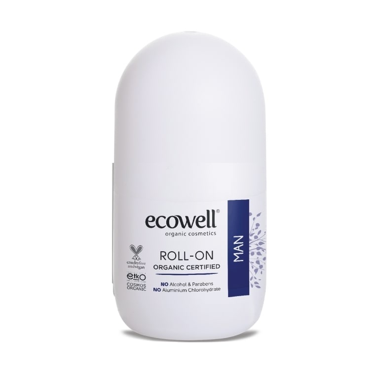 Roll-on ECOWELL man organic