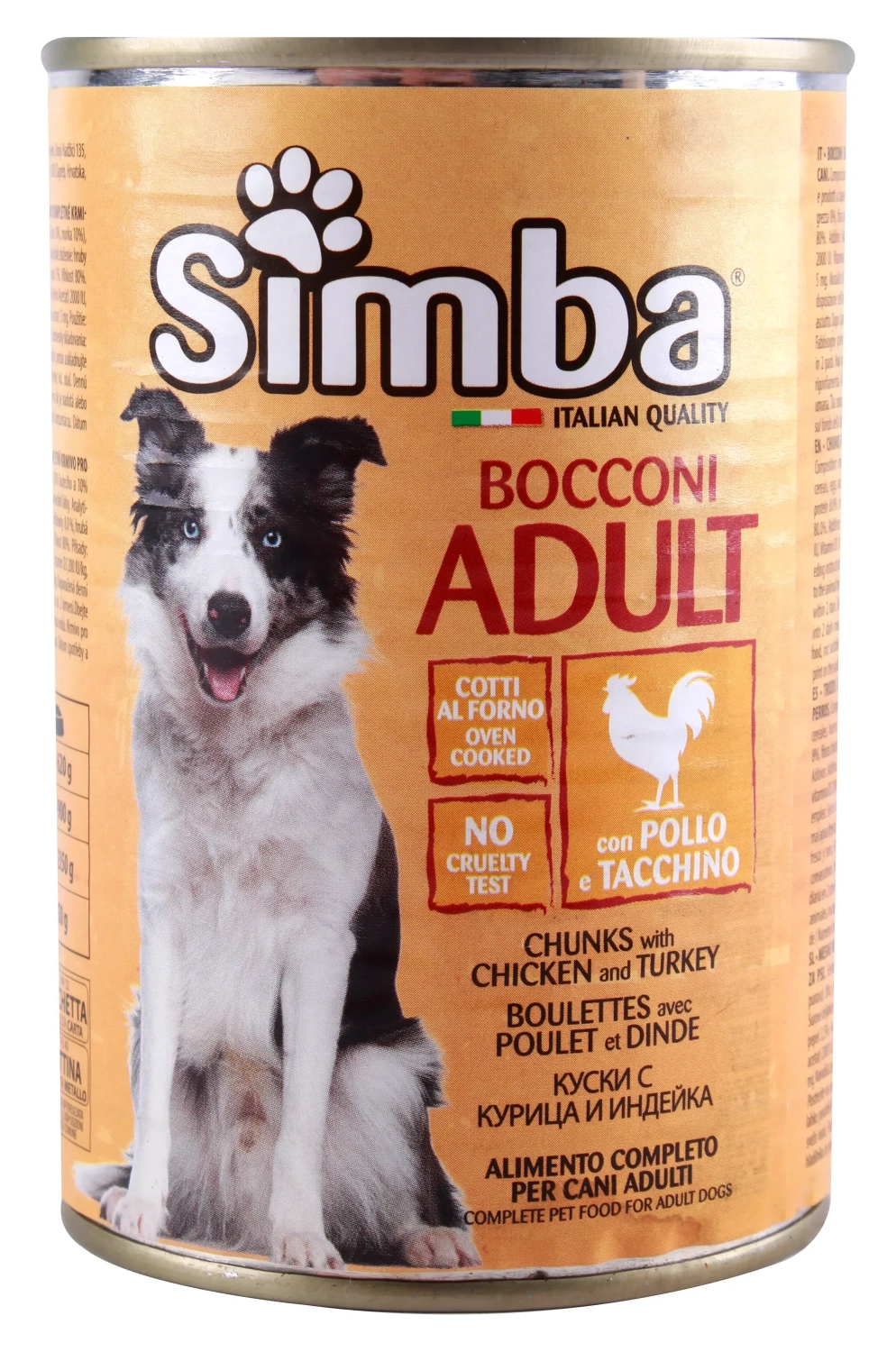 Hrana za pse SIMBA  piletina i ćuretina 415g