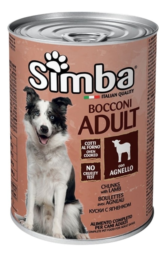 Hrana za pse SIMBA  jagnjetina 415g