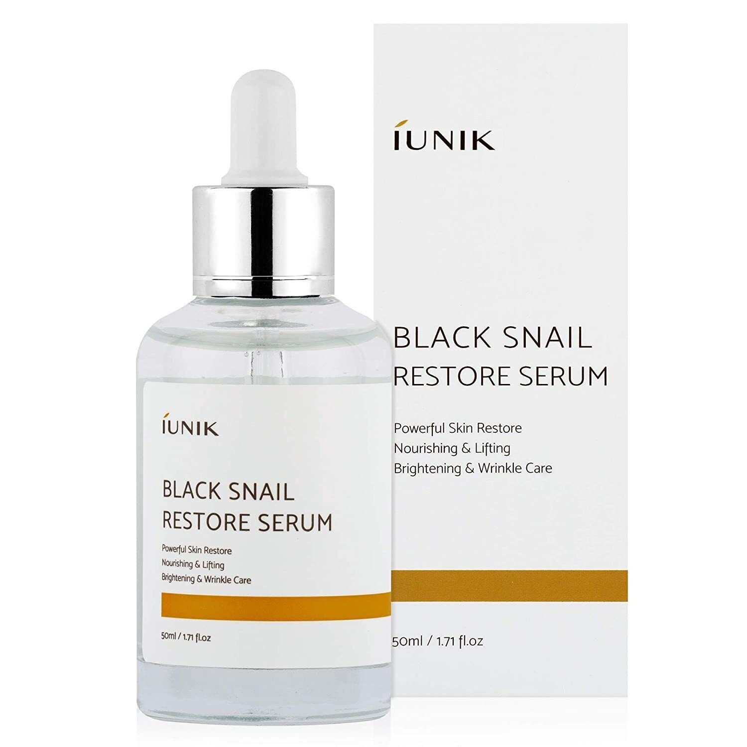 Serum za lice IUNIK Iussnail od mucina crnog puža 50ml