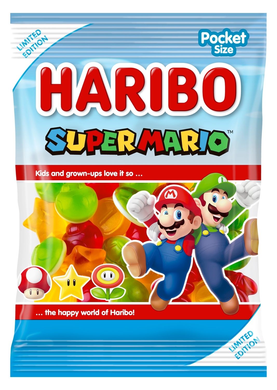 Gumene bombone HARIBO Super Mario 85g