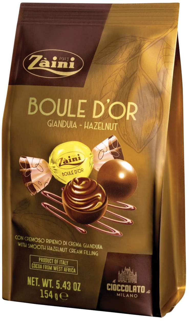 Praline ZAINI Boule d'or lešnik 154g