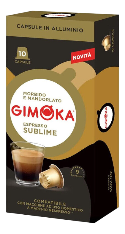 Kapsule za kafu GIMOKA Sublime in alluminio 10kom