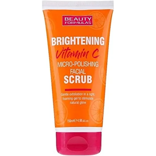 Piling za lice BEAUTY FORMULAS Brightening sa vitaminom C 150ml
