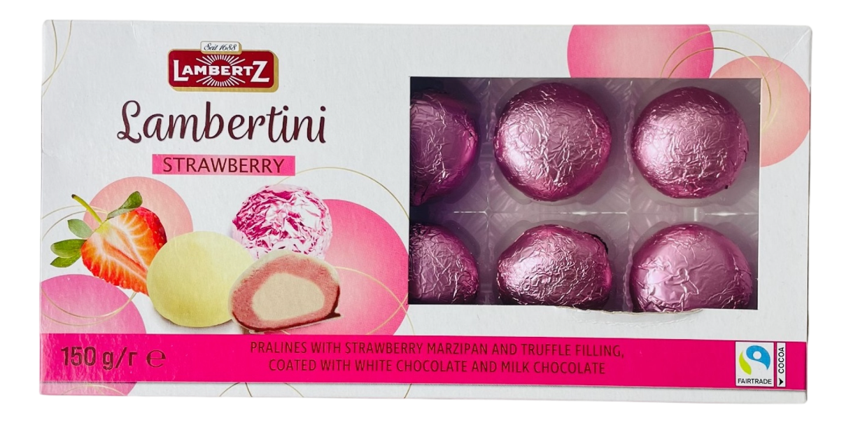 Praline LAMBERTZ jagoda 150g