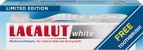 Pasta za zube LACALUT White 75ml + četkica za zube gratis