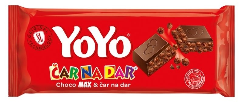 Čokolada YOYO Čar na dar choco max 130g