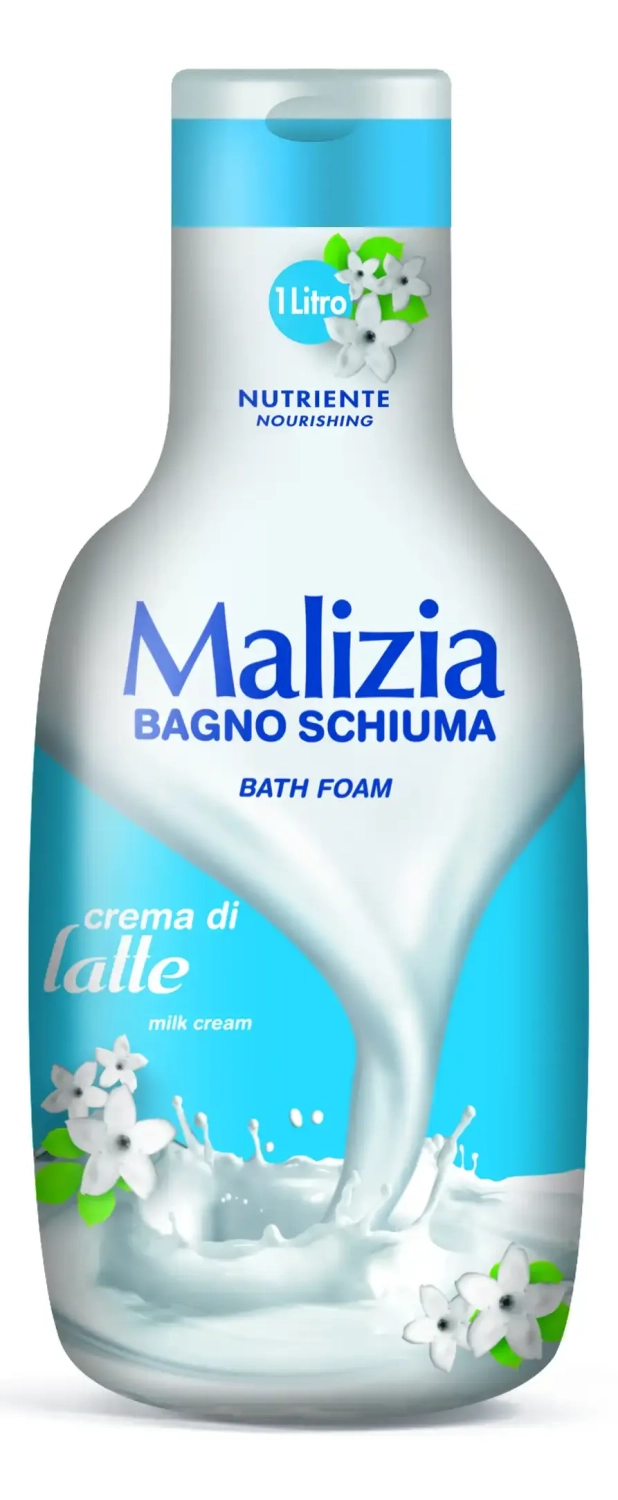 Gel za tuširanje MALIZIA Milk cream 1l