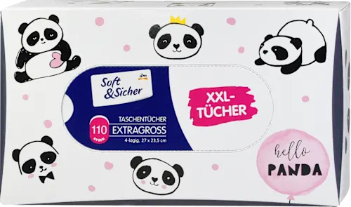 Papirne maramice SOFT&SICHER kutija 4sloja 110kom (više vrsta)
