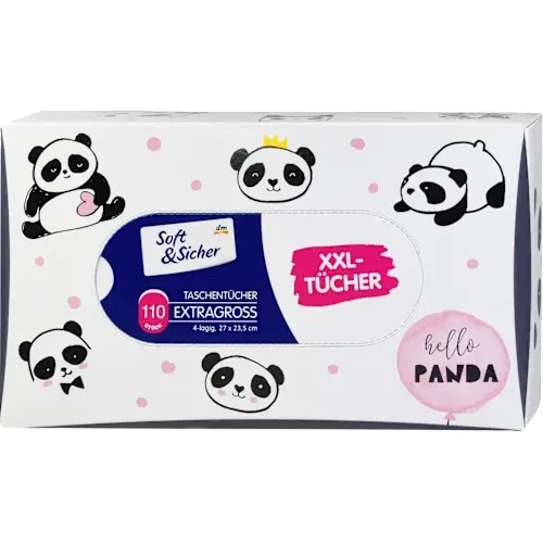 Papirne maramice SOFT&SICHER kutija 4sloja 110kom (više vrsta)