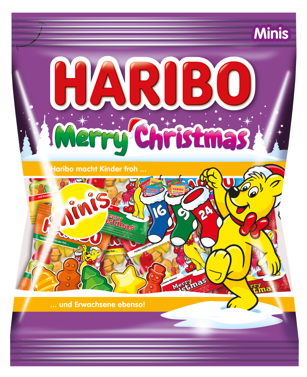 Gumene bombone HARIBO Merry Christmas 250g