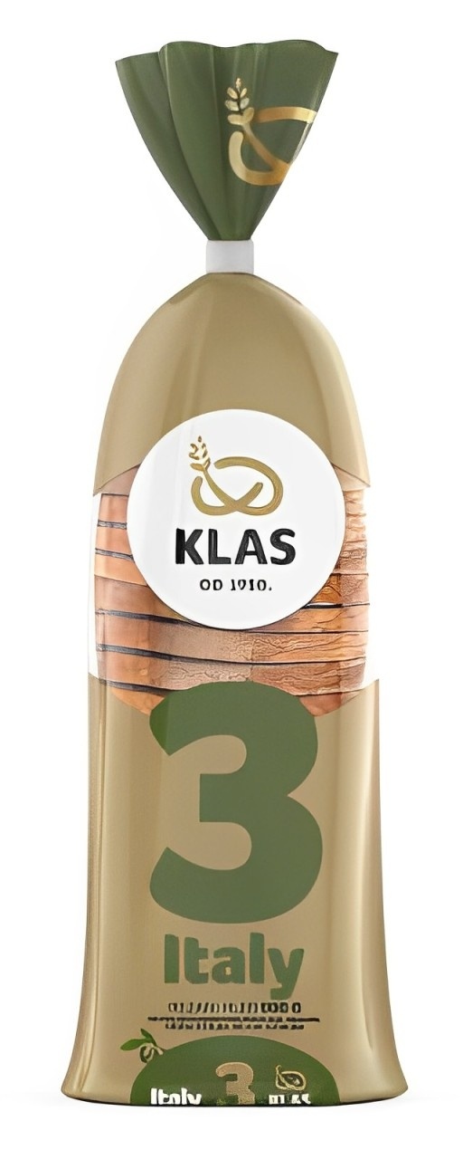 Hleb KLAS Italy beli rezani 500g
