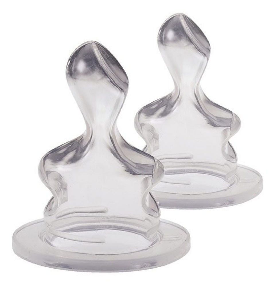 NIP silikonska cucla M (0-6m) 2kom
