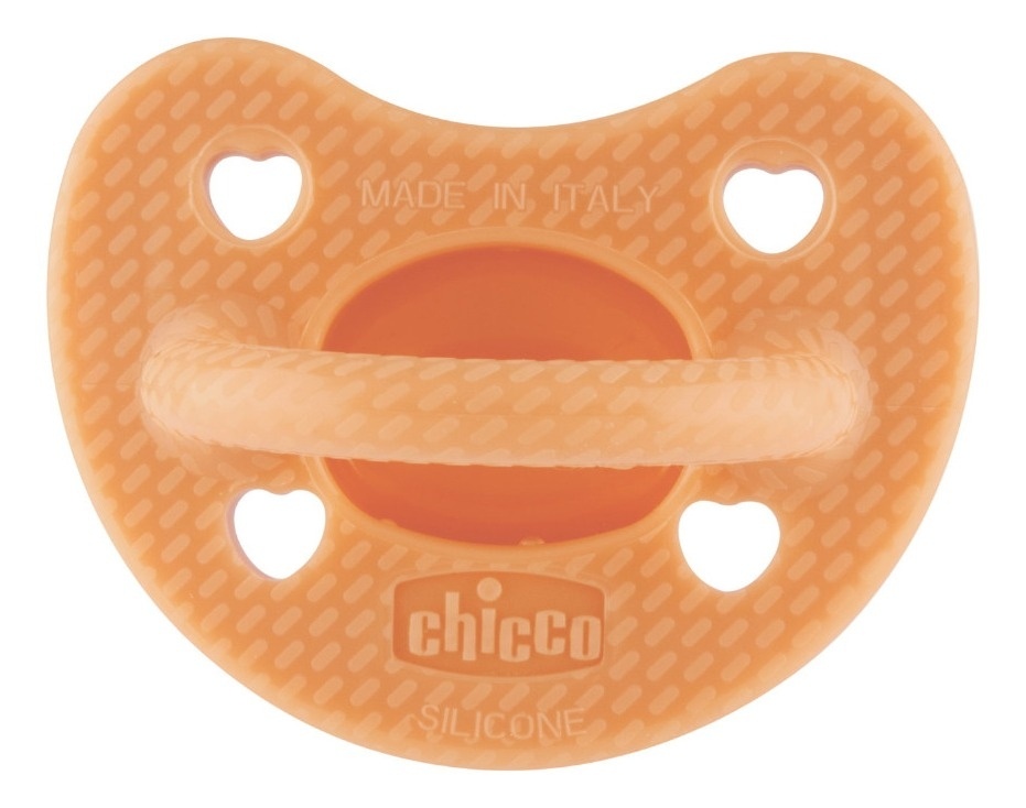 CHICCO laža Physio Soft Lux (6-16m) narandžasta 2kom