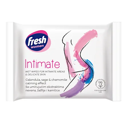Mramice intimne vlažne FRESH 20kom