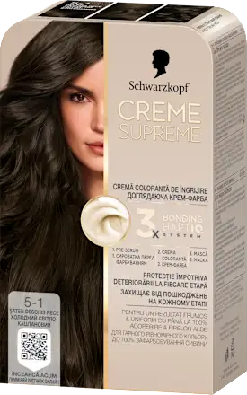 Farba za kosu SCHWARZKOPF Creme Supreme  5-1 cool brown