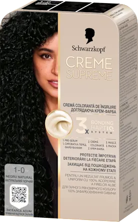 Farba za kosu SCHWARZKOPF Creme Supreme  1-0 deep black