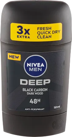Stik NIVEA MEN deep black carbon 50ml