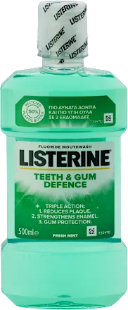Tečnost zan ispiranje usta LISTERINE Teeth & Gum 500ml