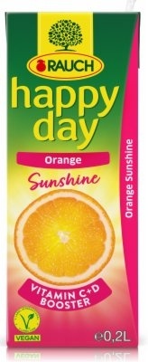 Negazirani sok HAPPY DAY Sunshine pomorandža 200ml