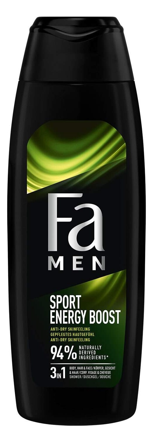 Gel za tuširanje FA MEN energy boost 750ml