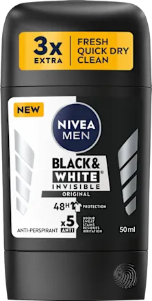 Stik NIVEA Black & white invisible original 50ml