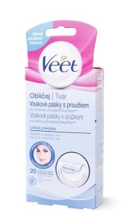 Trake za depilaciju VEET trake za lice 20kom