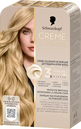 Farba za kosu SCHWARZKOPF Creme Supreme  9-0 light blond