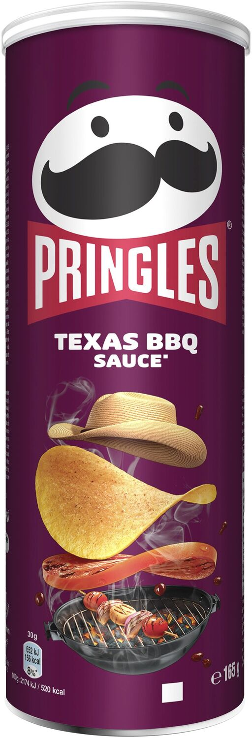 Čips PRINGLES  texas barbecue sauce 165g