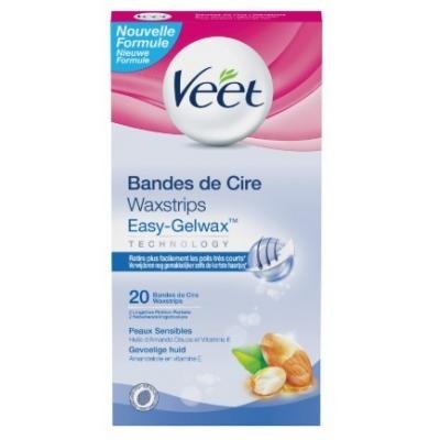 Trake za depilaciju VEET za depilaciju lica sa osetljivom kožom 20kom
