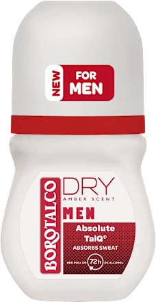Roll-on BOROTALCO Men dry amber 50ml