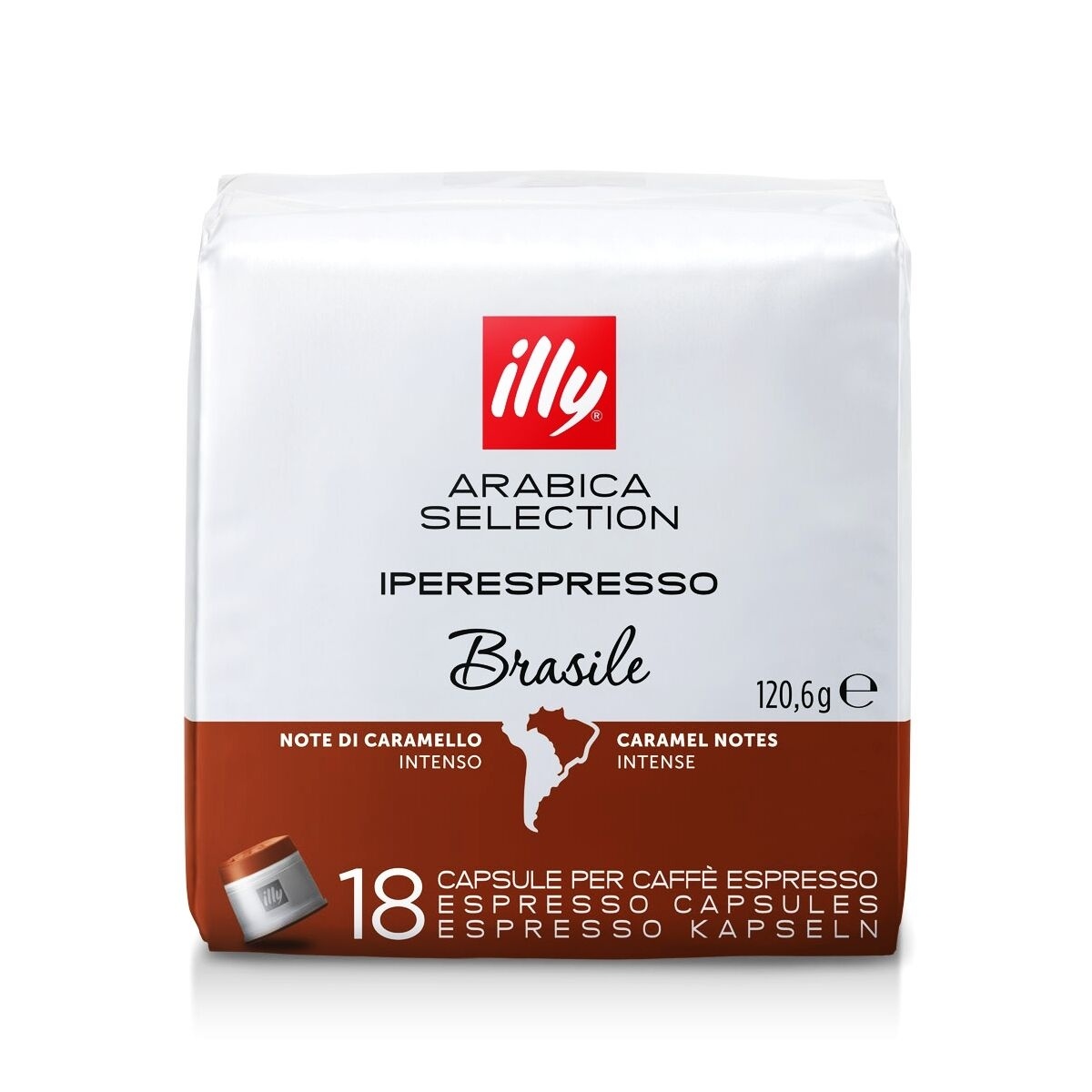 Kapsule za kafu  ILLY Brasile espresso 18kom
