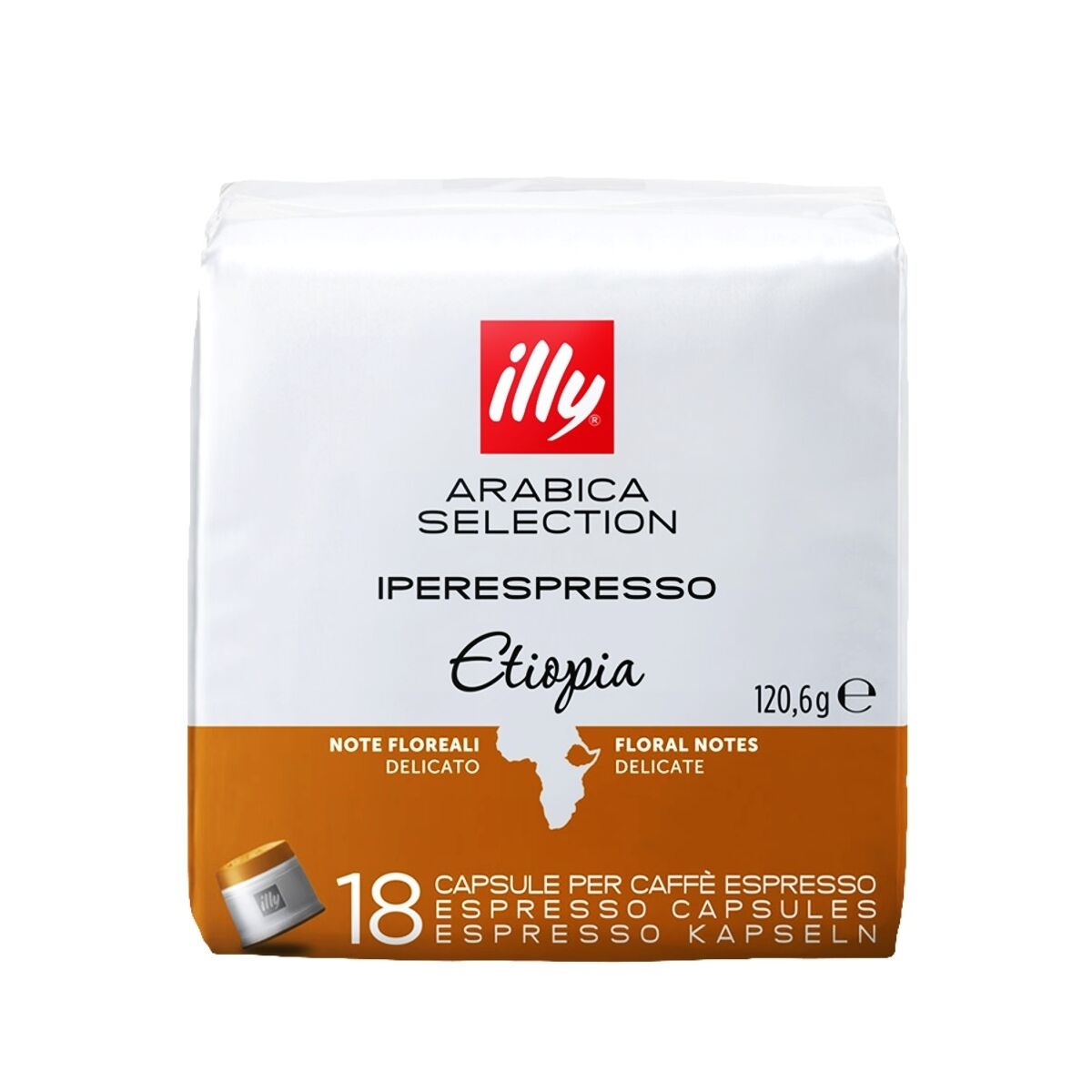 Kapsule za kafu ILLY Etiopia espresso 18kom