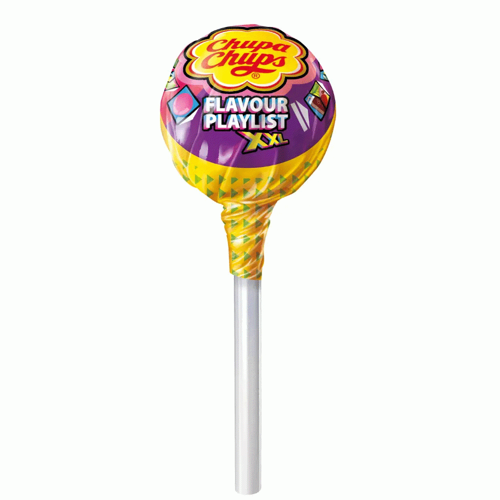 Lizalica CHUPA CHUPS XXL flavor playlist 29g