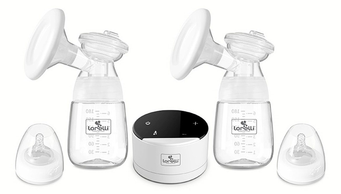 Pumpica za izmazanje LORELLI BERTONI Twin daily comfort bela