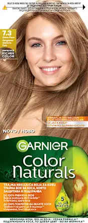 Farba za kosu GARNIER COLOR NATURALS 7.3 zlatno plava