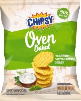 Čips CHIPSY Oven jogurt i začini 70g