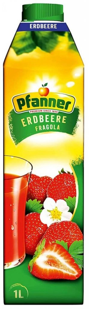 Negazirani sok PFANNER jagoda 1l