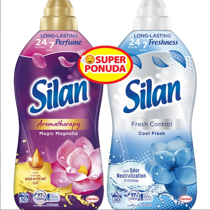 Omekšivač za veš  SILAN  100 pranja (2x1,1l)