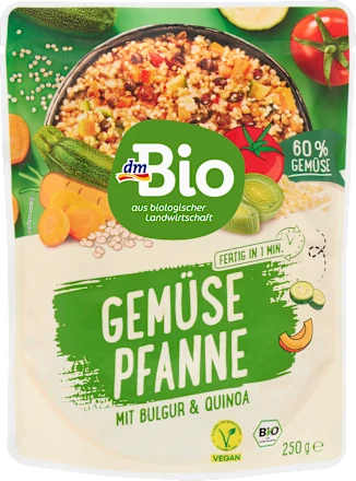 Gotova jela DM BIO gotovo jelo povrće sa bulgurom i kinoom 250g