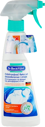 Sredstvo za odstranjivanje fleka DR.BECKMANN fleka od dezodoransa i znoja 250ml