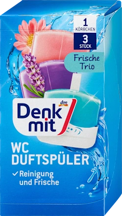 WC osveživač DENKMIT frische-trio 3x55ml