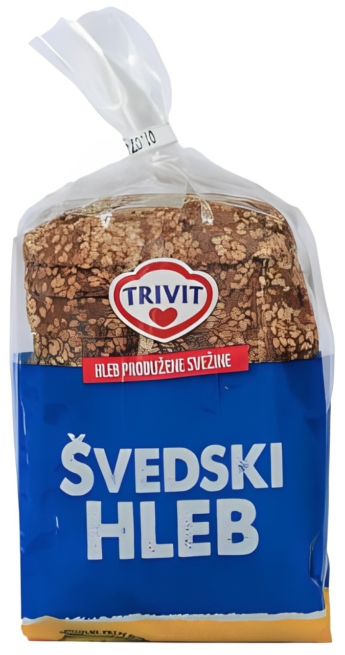 Hleb TRIVIT švedski rezani 350g