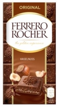 Čokolada FERRERO ROCHER lešnik 90g