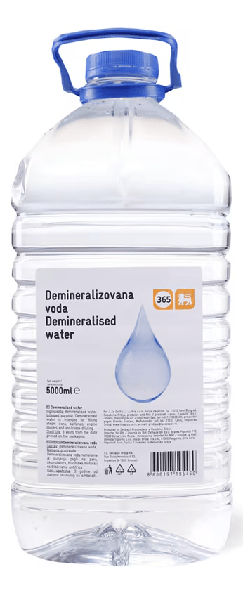 Destilovana voda PREMIA 5l