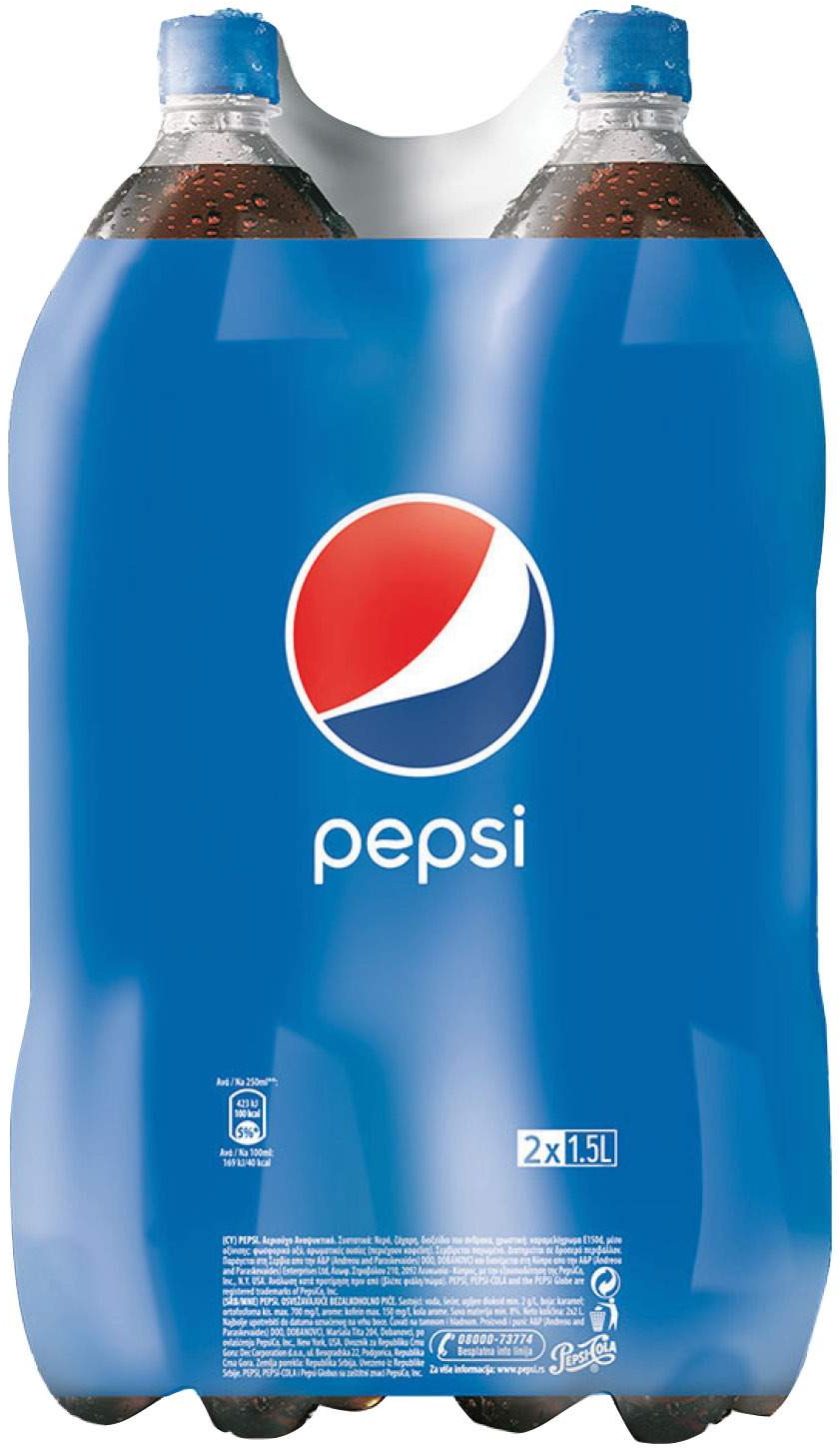 Gazirani sok PEPSI 2x1,5l