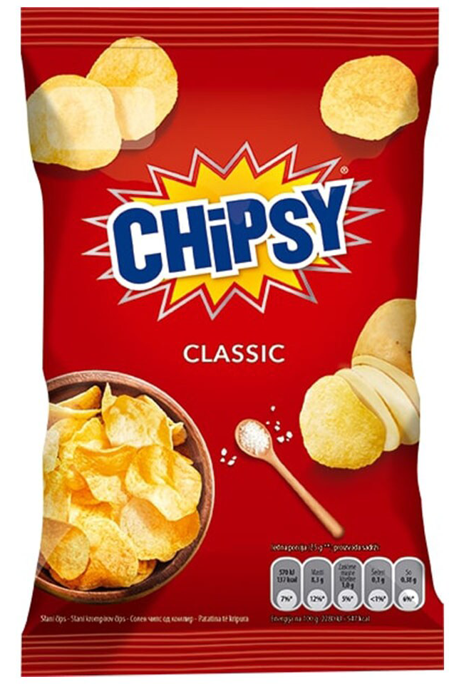 Čips CHIPSY classic 25g