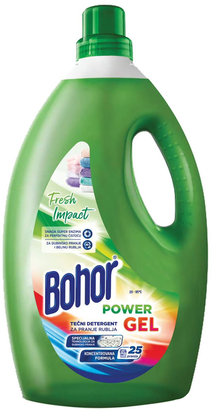 Tečni det.za pr.veša BOHOR Power gel 25 pranja (1,5l)
